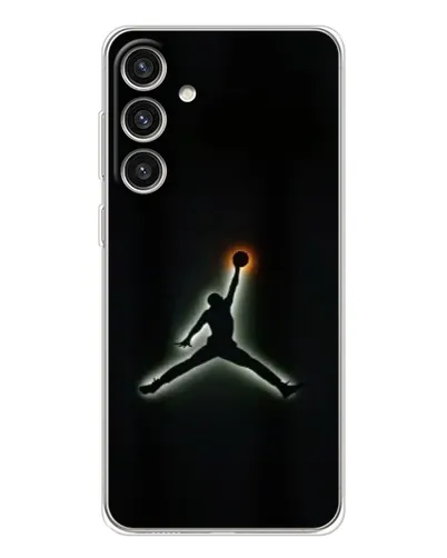 Чехол для Samsung Galaxy S25 Plus с картинкой «Jordan Gradient Logo» Чехол для Samsung Galaxy S25 Plus с картинкой «Jordan Gradient Logo»