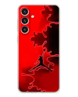Чехол для Samsung Galaxy S25 Plus с картинкой «Jordan Red Smoke» Чехол для Samsung Galaxy S25 Plus с картинкой «Jordan Red Smoke»