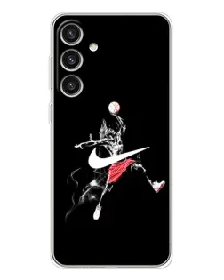 Чехол для Samsung Galaxy S25 Plus с картинкой «Jordan Jumpman» Чехол для Samsung Galaxy S25 Plus с картинкой «Jordan Jumpman»