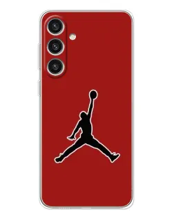 Чехол для Samsung Galaxy S25 Plus с картинкой «Jordan Red Back» Чехол для Samsung Galaxy S25 Plus с картинкой «Jordan Red Back»