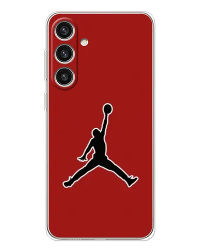 Чехол для Samsung Galaxy S25 Plus с картинкой «Jordan Red Back» Чехол для Samsung Galaxy S25 Plus с картинкой «Jordan Red Back»