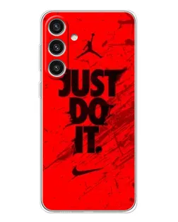 Чехол для Samsung Galaxy S25 Plus с картинкой «Nike Just Do It» Чехол для Samsung Galaxy S25 Plus с картинкой «Nike Just Do It»