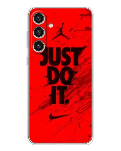 Чехол для Samsung Galaxy S25 Plus с картинкой «Nike Just Do It» Чехол для Samsung Galaxy S25 Plus с картинкой «Nike Just Do It»