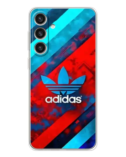 Чехол для Samsung Galaxy S25 Plus с картинкой «Абстракция Adidas»