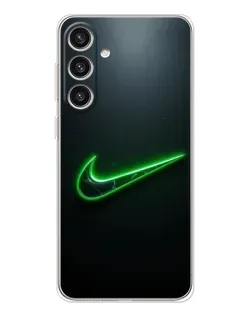 Чехол для Samsung Galaxy S25 Plus с картинкой «Неоновый контур Nike» Чехол для Samsung Galaxy S25 Plus с картинкой «Неоновый контур Nike»