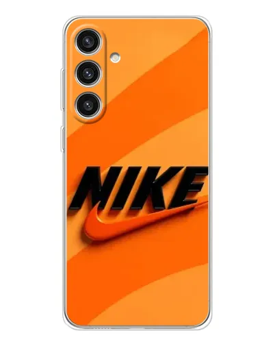 Чехол для Samsung Galaxy S25 Plus с картинкой «Оранжевый драйв Nike» Чехол для Samsung Galaxy S25 Plus с картинкой «Оранжевый драйв Nike»