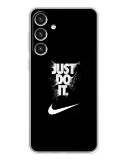 Чехол для Samsung Galaxy S25 Plus с картинкой «Текстовый принт Nike» Чехол для Samsung Galaxy S25 Plus с картинкой «Текстовый принт Nike»
