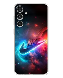 Чехол для Samsung Galaxy S25 Plus с картинкой «Огненный логотип Nike» Чехол для Samsung Galaxy S25 Plus с картинкой «Огненный логотип Nike»