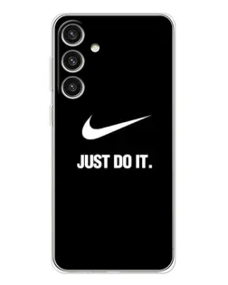 Чехол для Samsung Galaxy S25 Plus с картинкой «Классический принт Nike» Чехол для Samsung Galaxy S25 Plus с картинкой «Классический принт Nike»