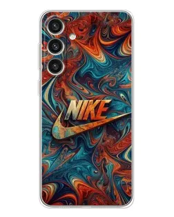 Чехол для Samsung Galaxy S25 Plus с картинкой «Nike в абстракции» Чехол для Samsung Galaxy S25 Plus с картинкой «Nike в абстракции»
