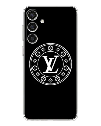 Чехол для Samsung Galaxy S25 Plus с картинкой «LV — печать стиля»