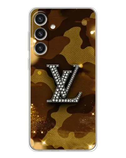 Чехол для Samsung Galaxy S25 Plus с картинкой «Камуфляжный Louis Vuitton»