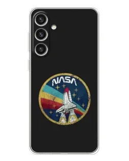 Чохол для Samsung Galaxy S25 Plus з картинкою «NASA — емблема місії»