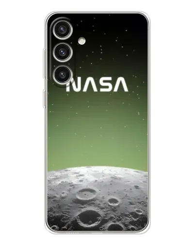 Чехол для Samsung Galaxy S25 Plus с картинкой «NASA — лунный градиент» Чехол для Samsung Galaxy S25 Plus с картинкой «NASA — лунный градиент»