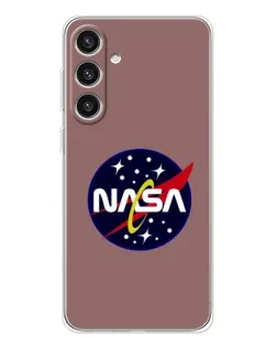 Чохол для Samsung Galaxy S25 Plus з картинкою «NASA — ретро космос» Чохол для Samsung Galaxy S25 Plus з картинкою «NASA — ретро космос»
