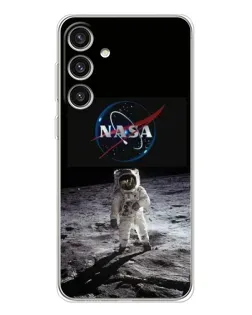 Чохол для Samsung Galaxy S25 Plus з картинкою «Астронавт на Місяці» Чохол для Samsung Galaxy S25 Plus з картинкою «Астронавт на Місяці»