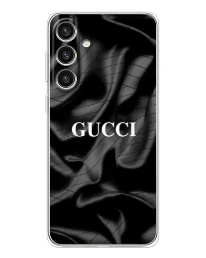 Чехол для Samsung Galaxy S25 Plus с картинкой «Gucci — шелковые волны» Чехол для Samsung Galaxy S25 Plus с картинкой «Gucci — шелковые волны»