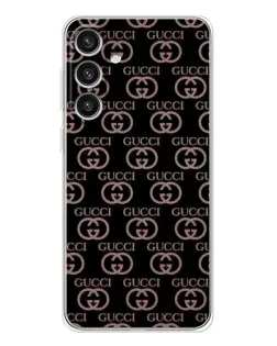 Чехол для Samsung Galaxy S25 Plus с картинкой «Классическая монограмма Gucci»