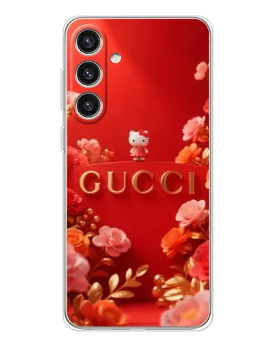 Чехол для Samsung Galaxy S25 Plus с картинкой «Gucci — золотой сад» Чехол для Samsung Galaxy S25 Plus с картинкой «Gucci — золотой сад»