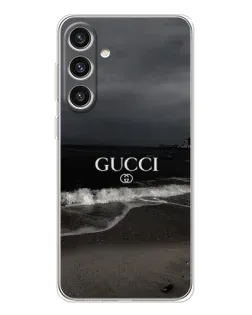 Чехол для Samsung Galaxy S25 Plus с картинкой «Gucci — морской прибой»