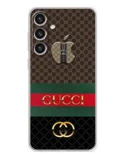 Чехол для Samsung Galaxy S25 Plus с картинкой «Gucci — брендированный десерт»