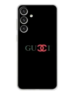Чехол для Samsung Galaxy S25 Plus с картинкой «Gucci — красный градиент»