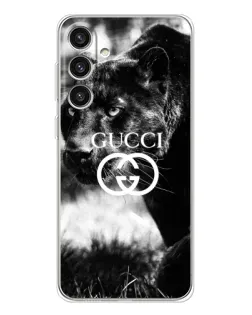 Чехол для Samsung Galaxy S25 Plus с картинкой «Gucci — дикая природа»