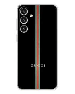 Чехол для Samsung Galaxy S25 Plus с картинкой «Gucci — строгая линия»