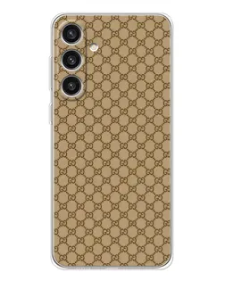 Чехол для Samsung Galaxy S25 Plus с картинкой «Gucci — классический беж»