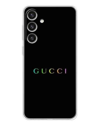 Чехол для Samsung Galaxy S25 Plus с картинкой «Gucci — неоновый минимализм» Чехол для Samsung Galaxy S25 Plus с картинкой «Gucci — неоновый минимализм»