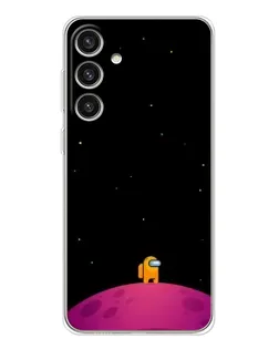 Чехол для Samsung Galaxy S25 Plus с картинкой «Одинокий герой на планете» Чехол для Samsung Galaxy S25 Plus с картинкой «Одинокий герой на планете»