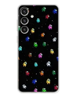 Чехол для Samsung Galaxy S25 Plus с картинкой «Экипаж Among Us» Чехол для Samsung Galaxy S25 Plus с картинкой «Экипаж Among Us»
