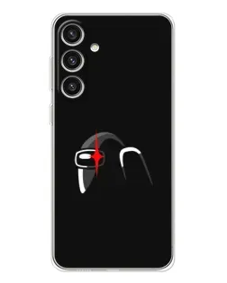 Чехол для Samsung Galaxy S25 Plus с картинкой «Among Us шлем» Чехол для Samsung Galaxy S25 Plus с картинкой «Among Us шлем»