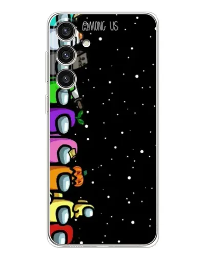 Чехол для Samsung Galaxy S25 Plus с картинкой «Команда Among Us» Чехол для Samsung Galaxy S25 Plus с картинкой «Команда Among Us»