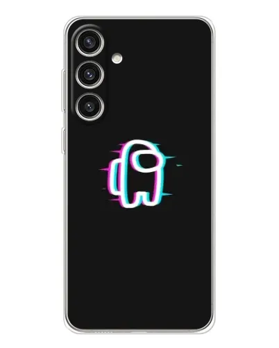 Чехол для Samsung Galaxy S25 Plus с картинкой «Among Us неон» Чехол для Samsung Galaxy S25 Plus с картинкой «Among Us неон»