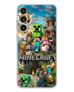 Чохол для Samsung Galaxy S25 Plus з картинкою «Замок Minecraft» Чохол для Samsung Galaxy S25 Plus з картинкою «Замок Minecraft»