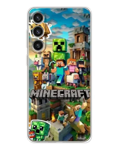 Чехол для Samsung Galaxy S25 Plus с картинкой «Замок Minecraft» Чехол для Samsung Galaxy S25 Plus с картинкой «Замок Minecraft»
