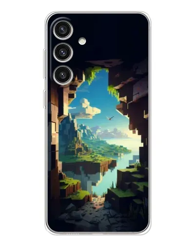Чехол для Samsung Galaxy S25 Plus с картинкой «Вид из пещеры» Чехол для Samsung Galaxy S25 Plus с картинкой «Вид из пещеры»