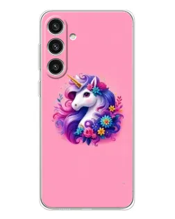 Чехол для Samsung Galaxy S25 Plus с картинкой «Сказочный единорог»