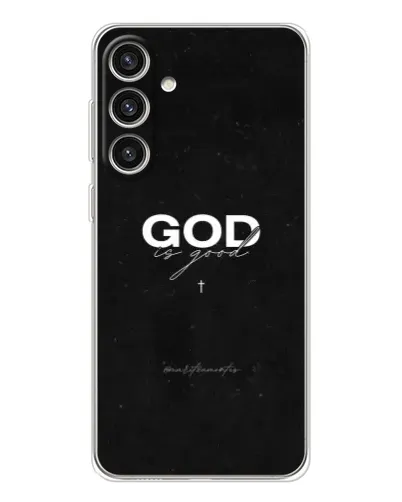 Чехол для Samsung Galaxy S25 Plus с картинкой «GOD — Бог над всем» Чехол для Samsung Galaxy S25 Plus с картинкой «GOD — Бог над всем»