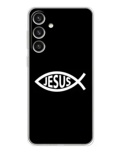 Чехол для Samsung Galaxy S25 Plus с картинкой «Классический Jesus»