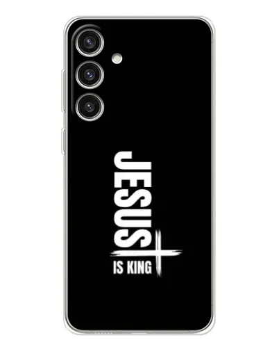 Чехол для Samsung Galaxy S25 Plus с картинкой «Вертикаль веры Jesus» Чехол для Samsung Galaxy S25 Plus с картинкой «Вертикаль веры Jesus»