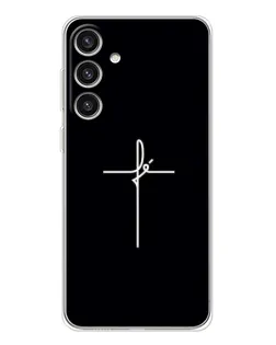 Чехол для Samsung Galaxy S25 Plus с картинкой «Тонкий крест» Чехол для Samsung Galaxy S25 Plus с картинкой «Тонкий крест»