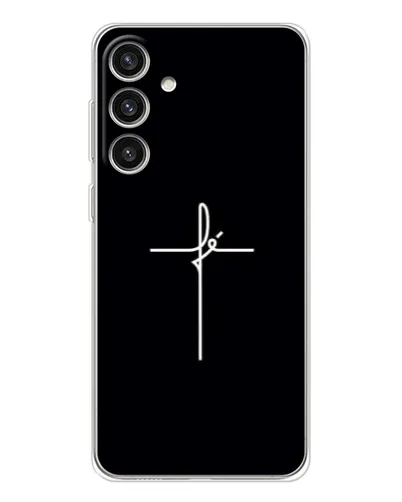 Чехол для Samsung Galaxy S25 Plus с картинкой «Тонкий крест» Чехол для Samsung Galaxy S25 Plus с картинкой «Тонкий крест»