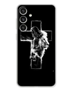 Чехол для Samsung Galaxy S25 Plus с картинкой «Сияющий крест Jesus» Чехол для Samsung Galaxy S25 Plus с картинкой «Сияющий крест Jesus»