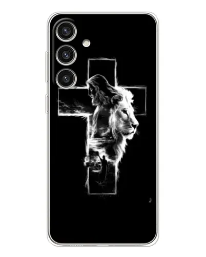 Чехол для Samsung Galaxy S25 Plus с картинкой «Сияющий крест Jesus» Чехол для Samsung Galaxy S25 Plus с картинкой «Сияющий крест Jesus»