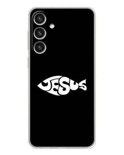 Чехол для Samsung Galaxy S25 Plus с картинкой «Рыба Jesus» Чехол для Samsung Galaxy S25 Plus с картинкой «Рыба Jesus»