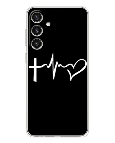Чехол для Samsung Galaxy S25 Plus с картинкой «Пульс веры» Чехол для Samsung Galaxy S25 Plus с картинкой «Пульс веры»