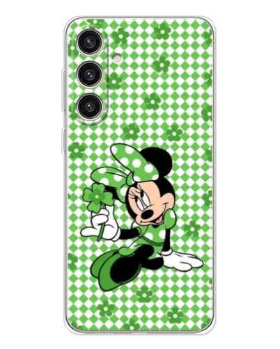 Чехол для Samsung Galaxy S25 Plus с картинкой «Mickey в клетку»