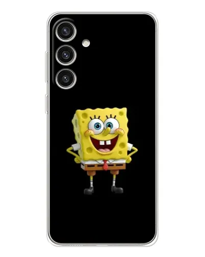 Чехол для Samsung Galaxy S25 Plus с картинкой «Классический Губка Боб»